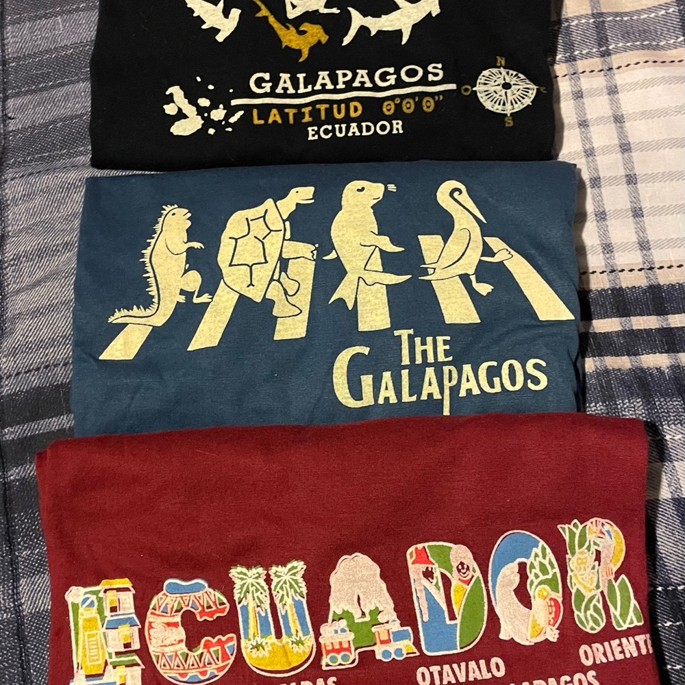 Selva Negra Graphic Tees - Black, Blue, Red